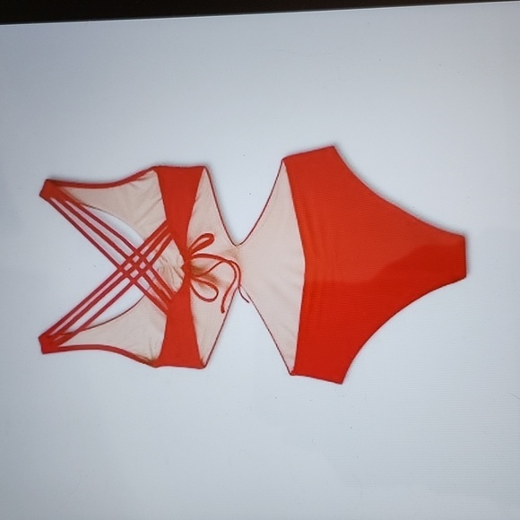 Shade & Shore Women's Braided Monokini size large - Picture 2 of 16